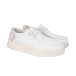 Pitas Lotto Blanco — damskie buty platformowe