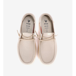 Pitas Menton Beige — damskie klapki