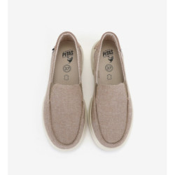 Pitas Jara Beige — damskie mokasyny