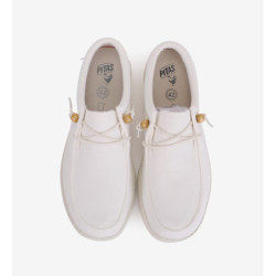 Pitas Wp150 Wallabi Washed  Blanco — damskie wallabi