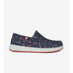 Pitas Bones Azul/Coral — damskie mokasyny