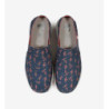 Pitas Bones Azul/Coral — damskie mokasyny