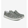 Pitas Bones Kaki/Blanco — damskie mokasyny
