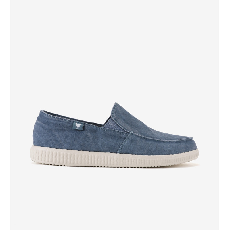 Pitas Wp150 Slip On Washed Azul — damskie wallabi