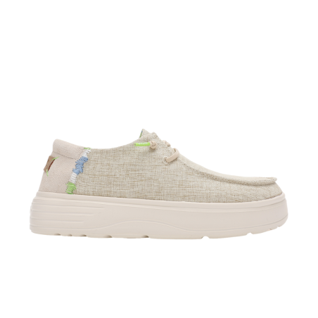 Pitas Poppy Beige — damskie buty platformowe