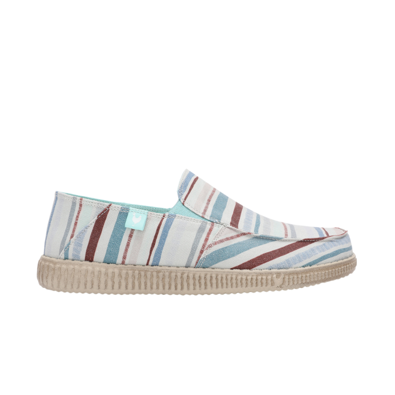 Pitas WP150 Stripe Azul — męskie wallabi