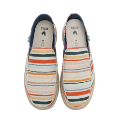 Pitas WP150 Stripe Naranja — męskie wallabi