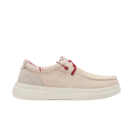 Pitas Sirmione Beige — damskie mokasyny