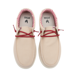 Pitas Sirmione Beige — damskie mokasyny